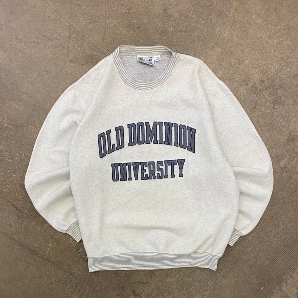Vintage Old Dominion University 90s Gear For Sport College Sweatshirt Size XL